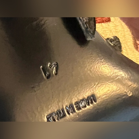 🩷Burberry - Porsum lace up peep toe booties - 41 (10) - Picture 10 of 15